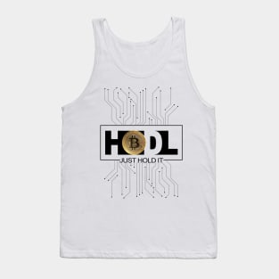 Just Hodl Bitcoin BTC Tank Top